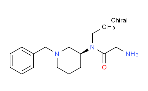 CAS No. 1354018-35-1, (S)-2-Amino-N-(1-benzylpiperidin-3-yl)-N-ethylacetamide