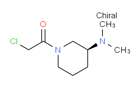 CAS No. 1354010-58-4, (S)-2-Chloro-1-(3-(dimethylamino)piperidin-1-yl)ethanone