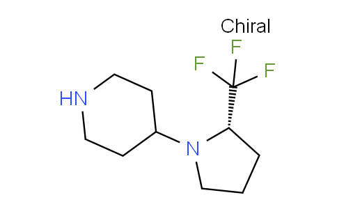 CAS No. 1416348-90-7, (S)-4-[2-(Trifluoromethyl)-1-pyrrolidinyl]-piperidine