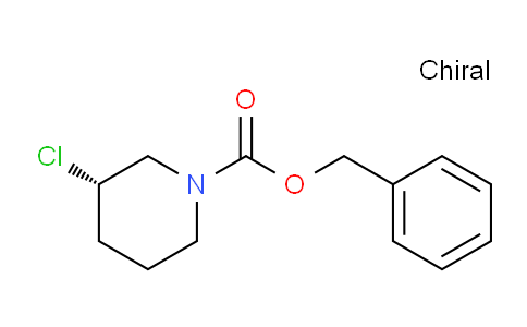 CAS No. 1354008-36-8, (S)-Benzyl 3-chloropiperidine-1-carboxylate