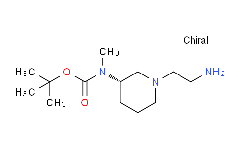 CAS No. 1354015-39-6, (S)-tert-Butyl (1-(2-aminoethyl)piperidin-3-yl)(methyl)carbamate
