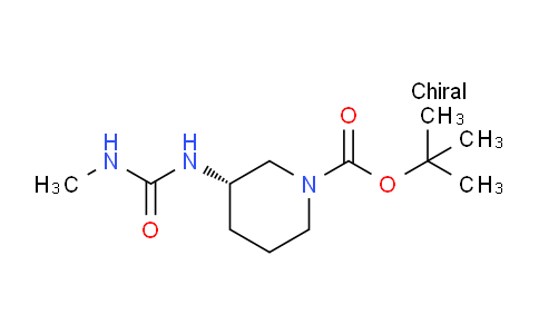 CAS No. 1349699-92-8, (S)-tert-Butyl 3-(3-methylureido)piperidine-1-carboxylate