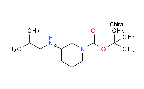 CAS No. 1027346-21-9, (S)-tert-Butyl 3-(isobutylamino)piperidine-1-carboxylate