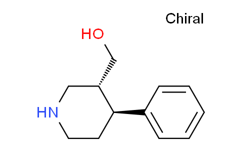 CAS No. 105812-73-5, (trans-4-phenylpiperidin-3-yl)methanol