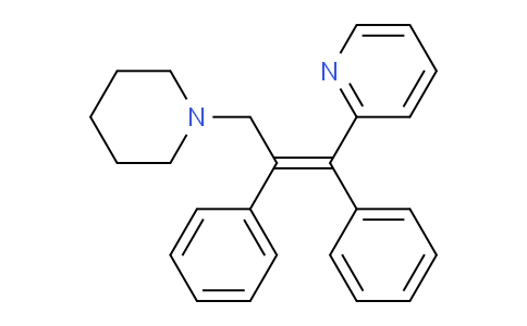 CAS No. 115291-29-7, (Z)-2-(1,2-Diphenyl-3-(piperidin-1-yl)prop-1-en-1-yl)pyridine