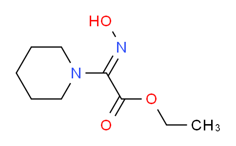 CAS No. 120209-12-3, (Z)-Ethyl 2-(hydroxyimino)-2-(piperidin-1-yl)acetate
