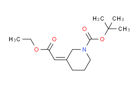 CAS No. 558448-09-2, (Z)-tert-Butyl 3-(2-ethoxy-2-oxoethylidene)piperidine-1-carboxylate