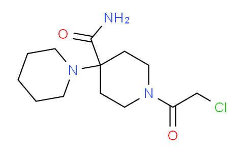 CAS No. 516455-85-9, 1'-(2-Chloroacetyl)-[1,4'-bipiperidine]-4'-carboxamide
