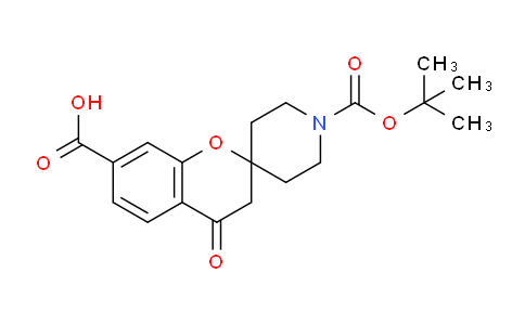 CAS No. 1086398-20-0, 1'-(tert-Butoxycarbonyl)-4-oxospiro[chroman-2,4'-piperidine]-7-carboxylic acid