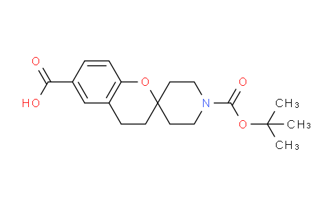 CAS No. 1086398-14-2, 1'-(tert-Butoxycarbonyl)spiro[chroman-2,4'-piperidine]-6-carboxylic acid