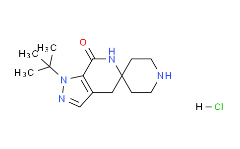 CAS No. 1374257-89-2, 1'-(tert-Butyl)-4',6'-dihydrospiro[piperidine-4,5'-pyrazolo[3,4-c]pyridin]-7'(1'H)-one hydrochloride