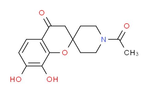 CAS No. 924775-38-2, 1'-Acetyl-7,8-dihydroxyspiro[chroman-2,4'-piperidin]-4-one