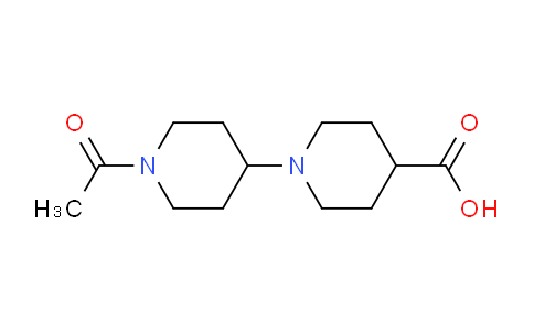 CAS No. 1260843-94-4, 1'-Acetyl-[1,4'-bipiperidine]-4-carboxylic acid