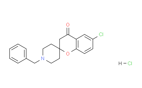 CAS No. 81109-67-3, 1'-Benzyl-6-chlorospiro[chroman-2,4'-piperidin]-4-one hydrochloride