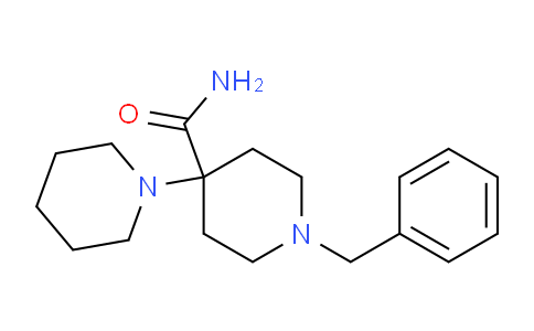 CAS No. 1762-50-1, 1'-Benzyl-[1,4'-bipiperidine]-4'-carboxamide
