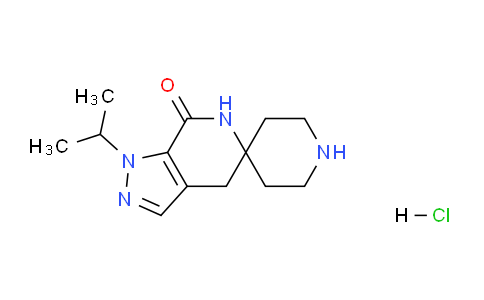 CAS No. 1374258-88-4, 1'-Isopropyl-4',6'-dihydrospiro[piperidine-4,5'-pyrazolo[3,4-c]pyridin]-7'(1'H)-one hydrochloride