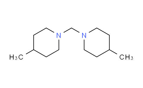 CAS No. 63963-56-4, 1,1-Bis-(4-methylpiperid-1-yl)methane