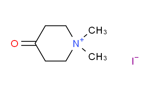 CAS No. 26822-37-7, 1,1-Dimethyl-4-oxopiperidin-1-ium iodide