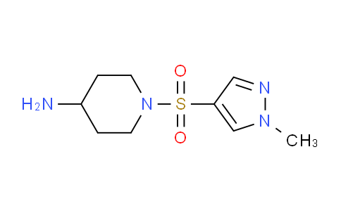 CAS No. 1018995-98-6, 1-((1-Methyl-1H-pyrazol-4-yl)sulfonyl)piperidin-4-amine