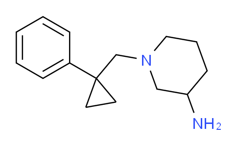 CAS No. 1713649-43-4, 1-((1-Phenylcyclopropyl)methyl)piperidin-3-amine