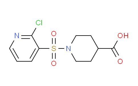 CAS No. 929975-76-8, 1-((2-Chloropyridin-3-yl)sulfonyl)piperidine-4-carboxylic acid