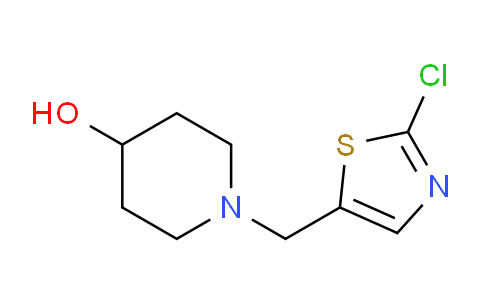 CAS No. 939986-50-2, 1-((2-Chlorothiazol-5-yl)methyl)piperidin-4-ol