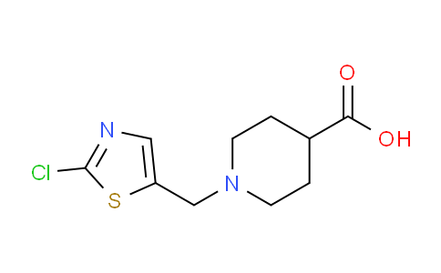 CAS No. 939986-49-9, 1-((2-Chlorothiazol-5-yl)methyl)piperidine-4-carboxylic acid