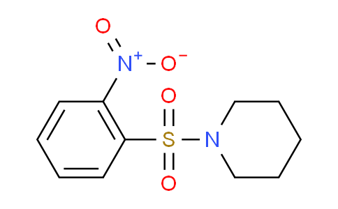 CAS No. 314283-05-1, 1-((2-Nitrophenyl)sulfonyl)piperidine