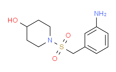 CAS No. 1094912-81-8, 1-((3-Aminobenzyl)sulfonyl)piperidin-4-ol
