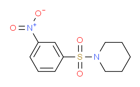 CAS No. 91619-31-7, 1-((3-Nitrophenyl)sulfonyl)piperidine