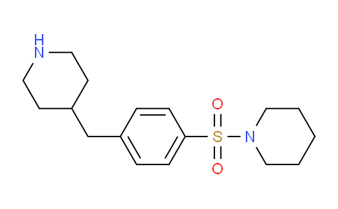 CAS No. 333987-64-7, 1-((4-(Piperidin-4-ylmethyl)phenyl)sulfonyl)piperidine