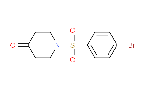 CAS No. 929000-54-4, 1-((4-Bromophenyl)sulfonyl)piperidin-4-one
