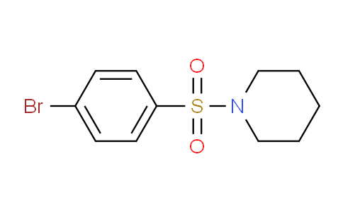 CAS No. 834-66-2, 1-((4-Bromophenyl)sulfonyl)piperidine