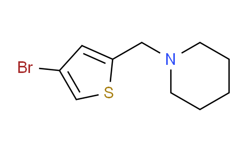 CAS No. 1249047-09-3, 1-((4-Bromothiophen-2-yl)methyl)piperidine