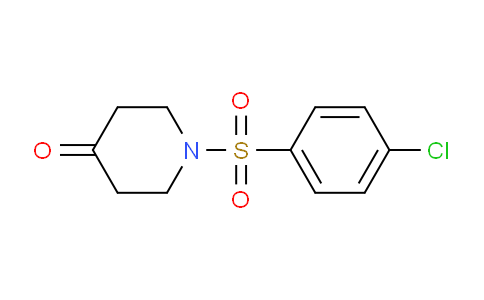 CAS No. 156634-92-3, 1-((4-Chlorophenyl)sulfonyl)piperidin-4-one