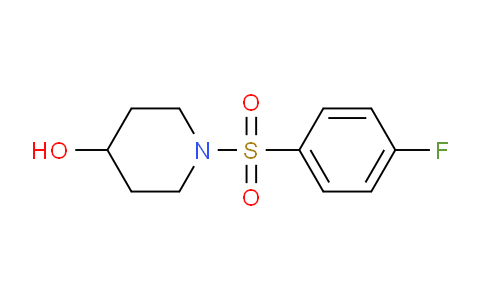 CAS No. 1082928-80-0, 1-((4-Fluorophenyl)sulfonyl)piperidin-4-ol