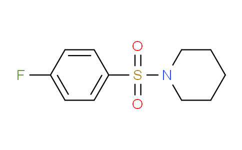 CAS No. 312-32-3, 1-((4-Fluorophenyl)sulfonyl)piperidine