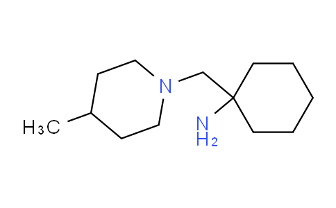 CAS No. 220137-80-4, 1-((4-Methylpiperidin-1-yl)methyl)cyclohexanamine