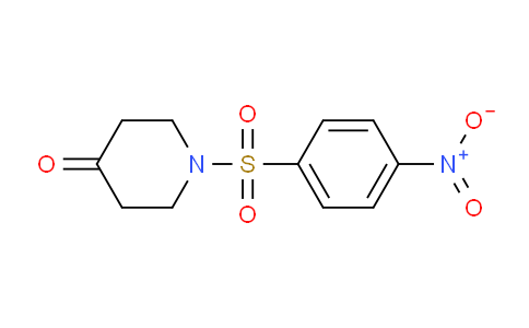 CAS No. 924869-20-5, 1-((4-Nitrophenyl)sulfonyl)piperidin-4-one