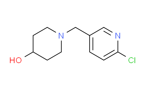 CAS No. 939986-33-1, 1-((6-Chloropyridin-3-yl)methyl)piperidin-4-ol