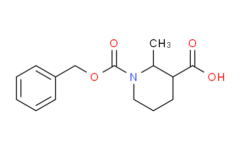 CAS No. 1871579-06-4, 1-((Benzyloxy)carbonyl)-2-methylpiperidine-3-carboxylic acid