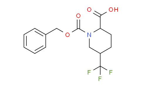 CAS No. 1822512-45-7, 1-((Benzyloxy)carbonyl)-5-(trifluoromethyl)piperidine-2-carboxylic acid
