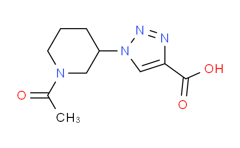 CAS No. 1710674-54-6, 1-(1-Acetylpiperidin-3-yl)-1H-1,2,3-triazole-4-carboxylic acid