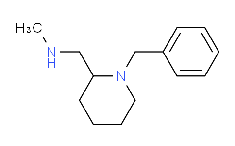 CAS No. 274671-67-9, 1-(1-Benzylpiperidin-2-yl)-N-methylmethanamine