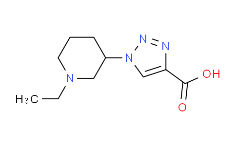 CAS No. 1707563-17-4, 1-(1-Ethylpiperidin-3-yl)-1H-1,2,3-triazole-4-carboxylic acid