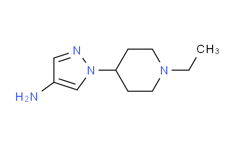 CAS No. 1246551-22-3, 1-(1-Ethylpiperidin-4-yl)-1H-pyrazol-4-amine