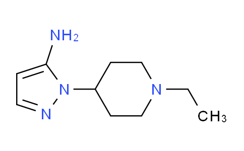 CAS No. 957005-84-4, 1-(1-Ethylpiperidin-4-yl)-1H-pyrazol-5-amine