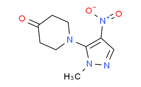 CAS No. 1428574-05-3, 1-(1-Methyl-4-nitro-1H-pyrazol-5-yl)piperidin-4-one