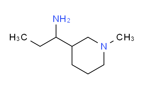 CAS No. 1493353-92-6, 1-(1-Methylpiperidin-3-yl)propan-1-amine