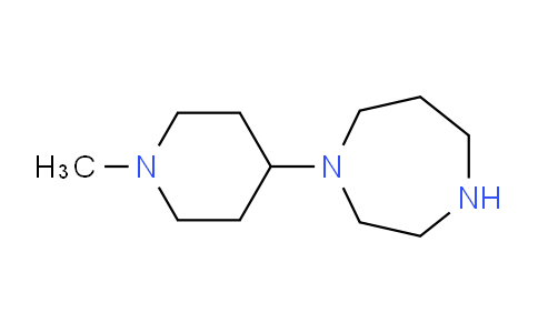 CAS No. 202992-02-7, 1-(1-Methylpiperidin-4-yl)-1,4-diazepane